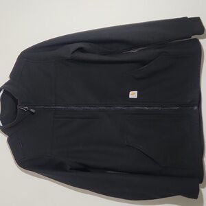 Carhartt Black Full-Zip Fleece Jacket size M